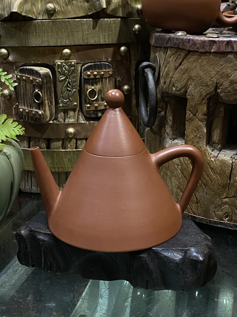 章柱强三角金字塔秤砣壶