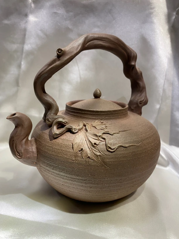 林于凯手拉手制提梁知秋提梁砂铫煮水壶