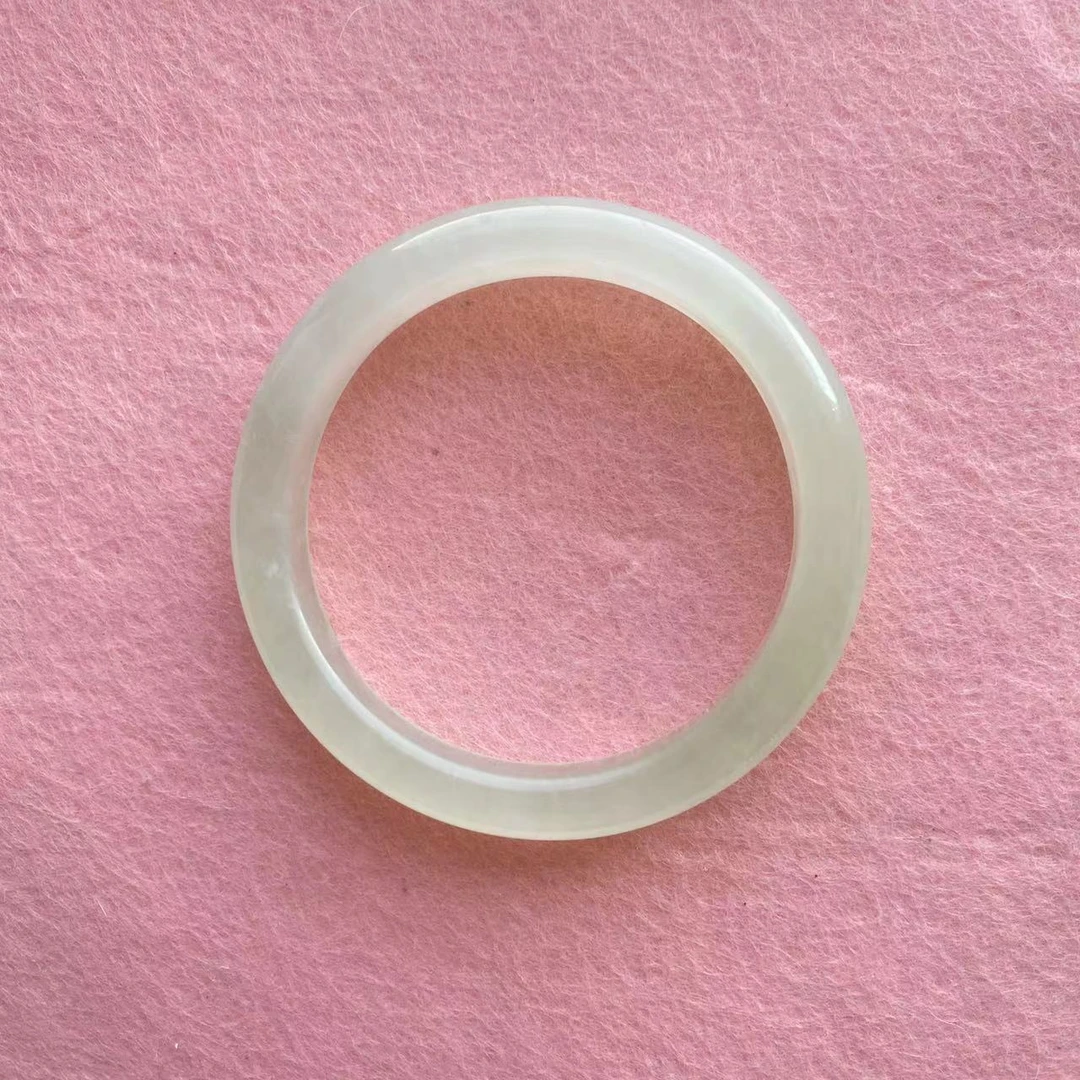 【诚总福利】纯天然蛇纹石玉未镶嵌多样性发其一暴风雪手镯