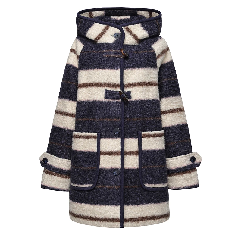 【D.cousin大表姐】冬季中长款连帽韩版休闲时尚羽绒服DT122