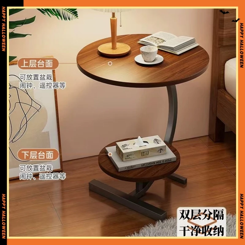 多功能小茶几家用边几角几床头柜沙发边柜侧边柜阳台酒店休闲桌椅