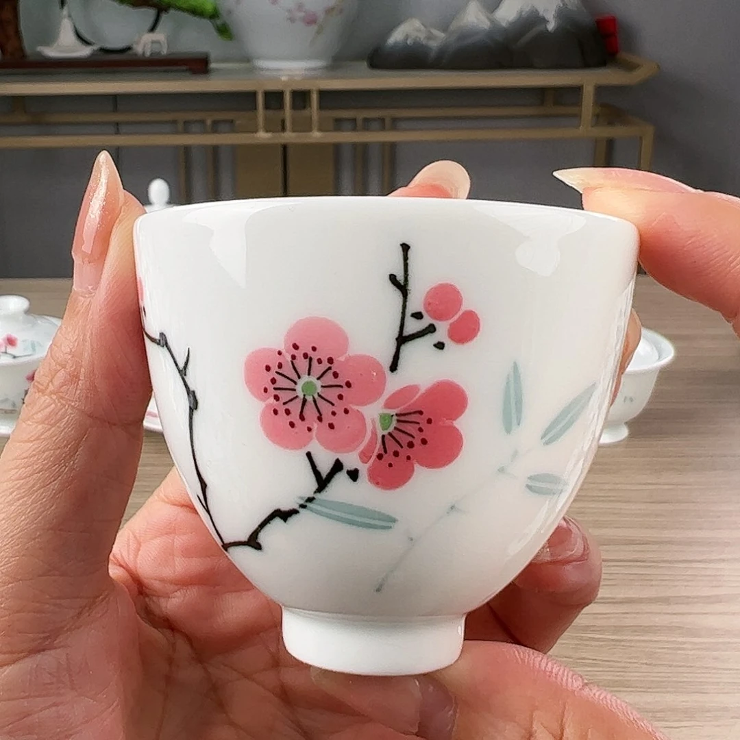 釉下彩绘手工手绘