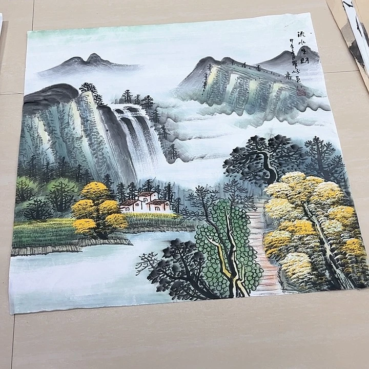 书法国画作品欣赏。国画作品欣赏