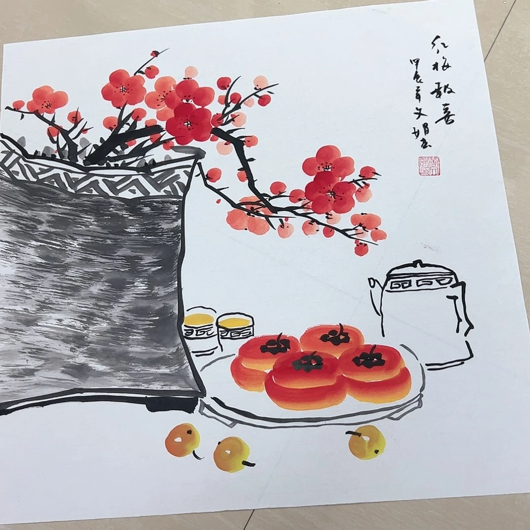 绘画国画作品欣赏