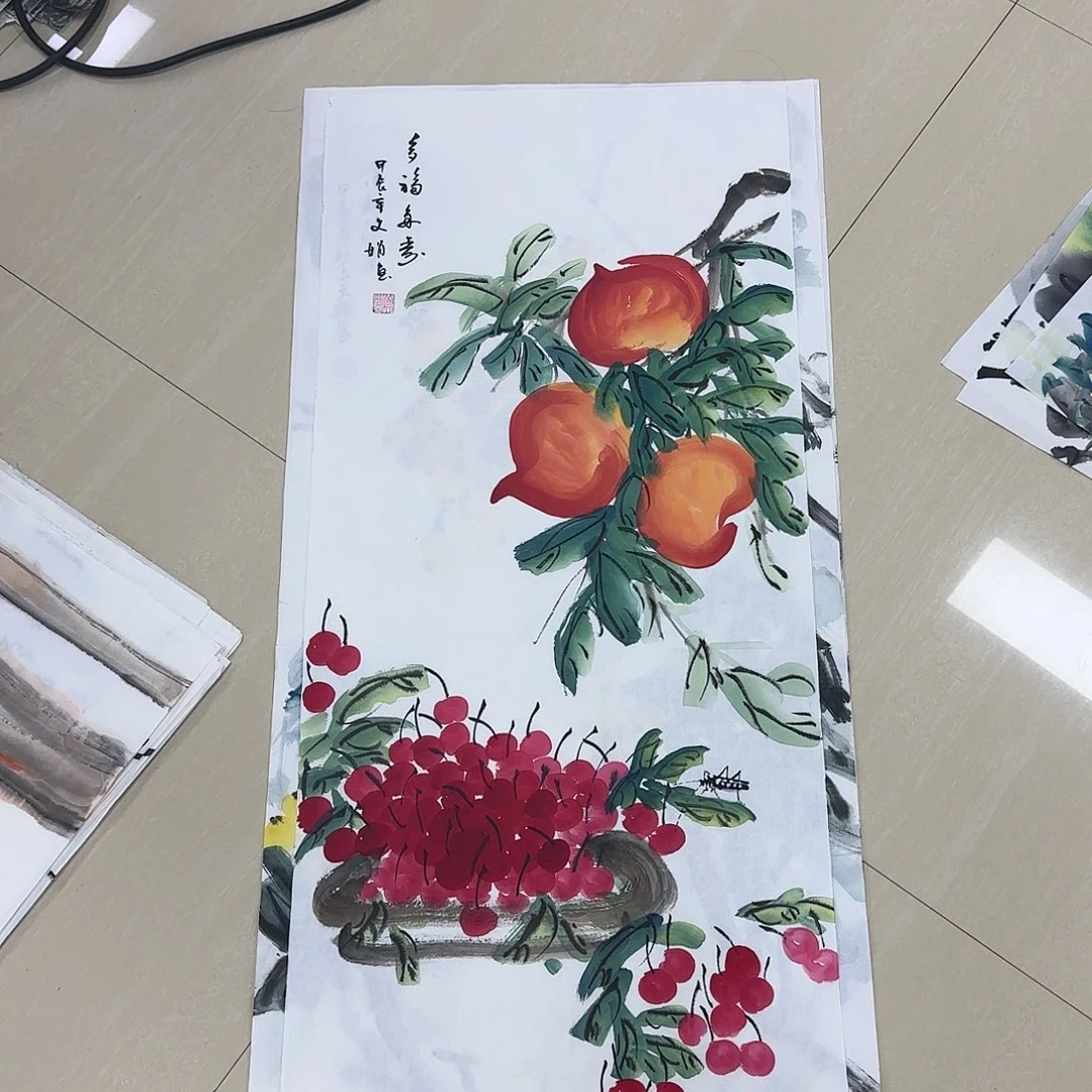 书法国画作品展。国画作品^_^