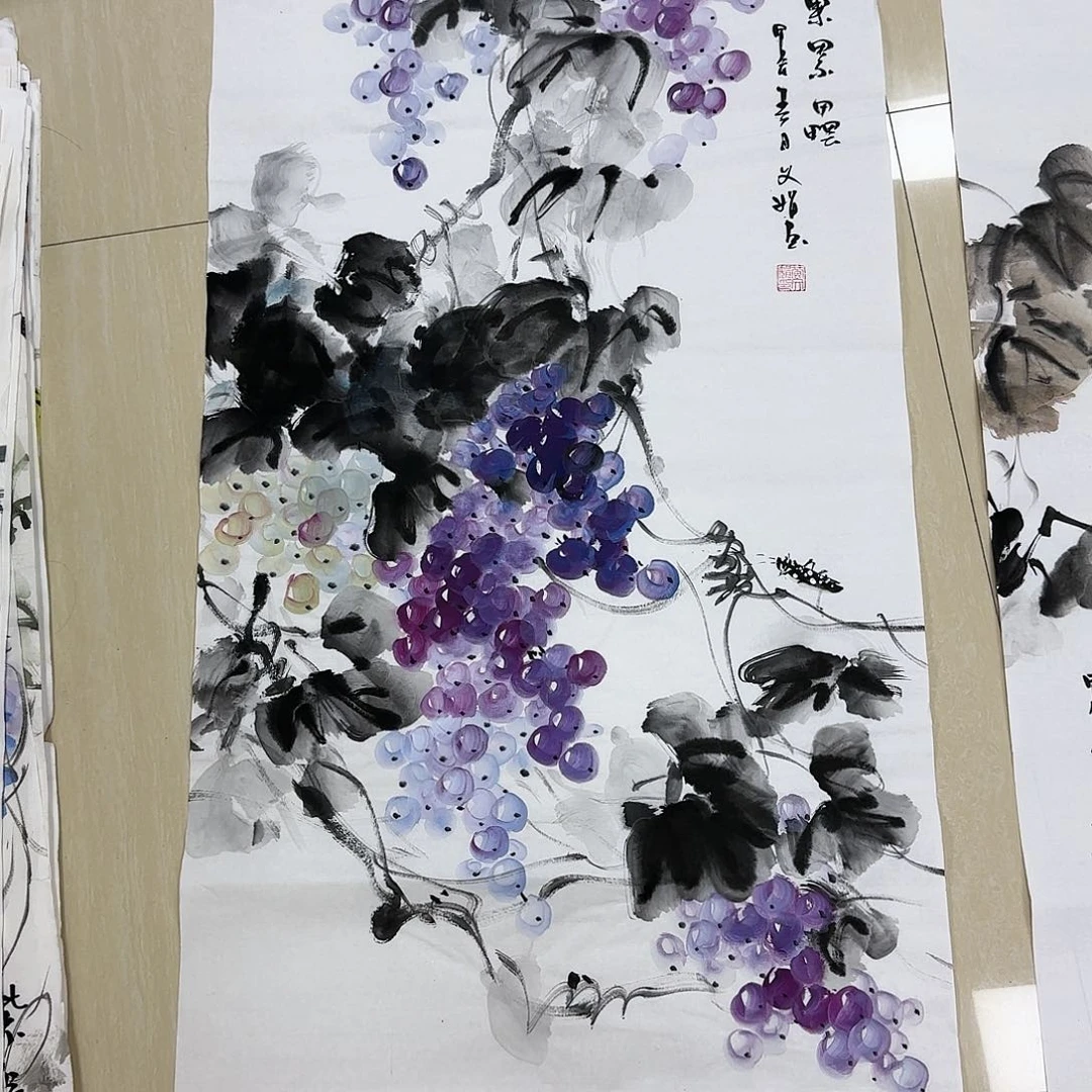 书法国画作品集一个由h
