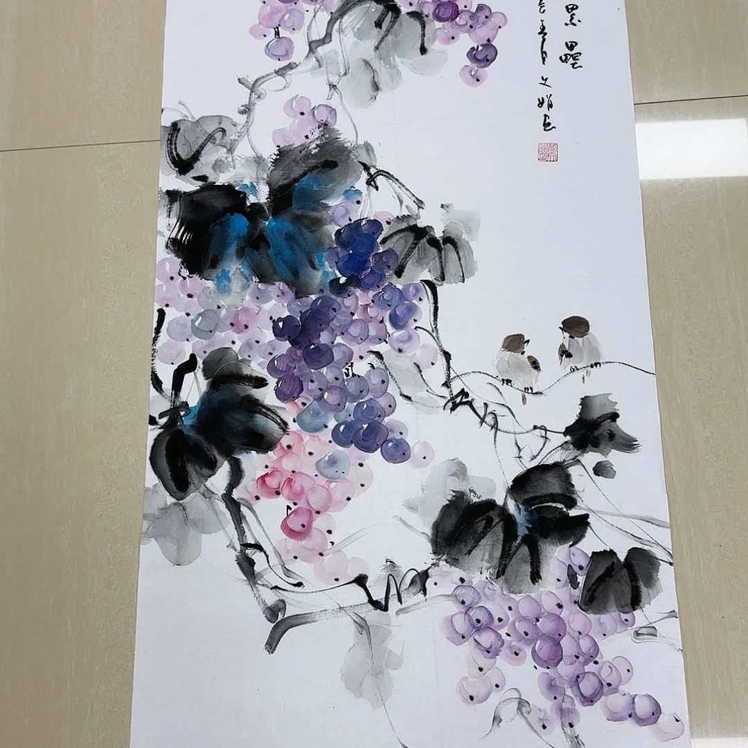 书法国画作品展。国画h
