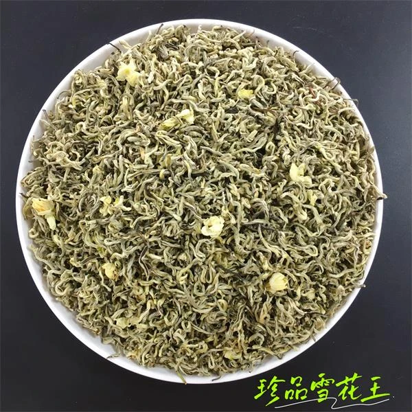 2025年茉莉花茶白雪龙芽好茶香甜回甘醇香飞雪耐泡雪花王