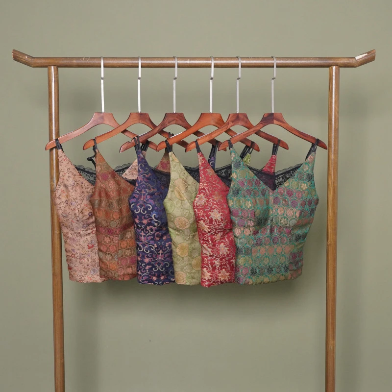 画夕颜 | 新中式宋锦高级感超级适合夏天穿背心吊带