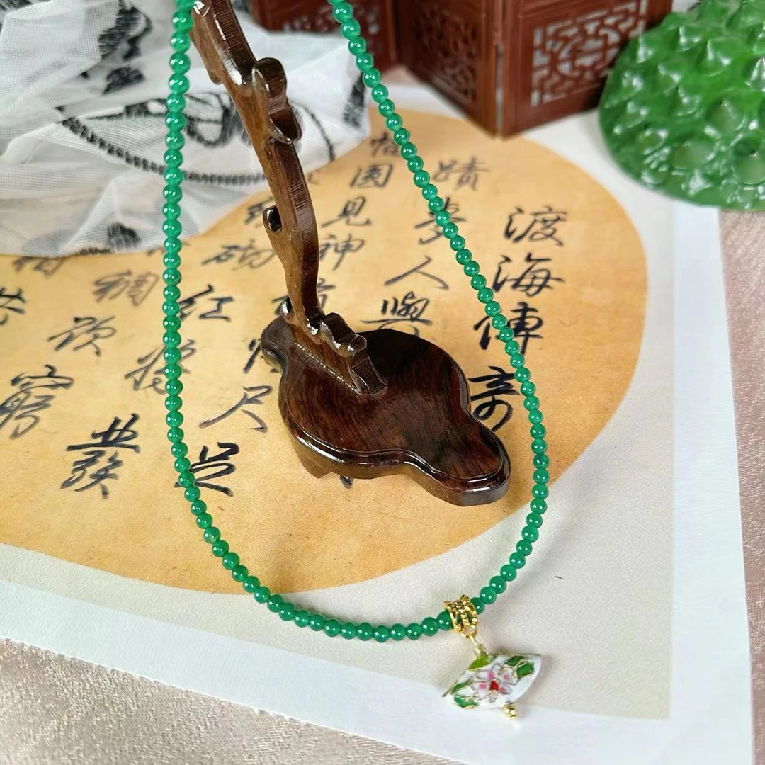 合金胸针 国风【扇子】项链百搭