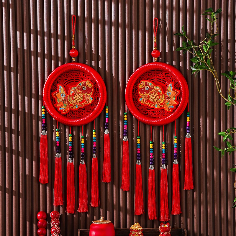 中国结新年春节挂件客厅大号喜庆福字高档流苏乔迁入户门玄关福字