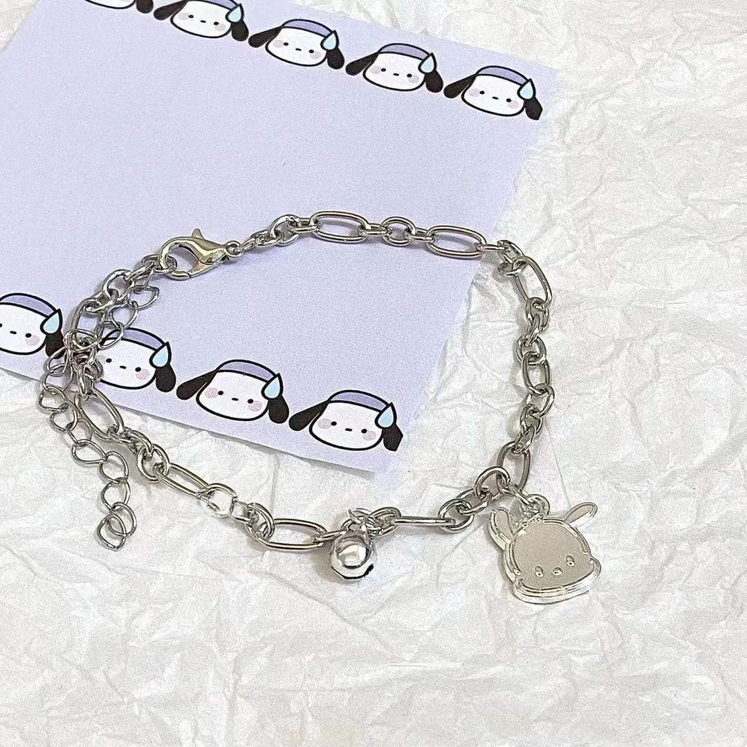 合金手链 甜酷帕恰狗手链可爱卡通百搭学生闺蜜礼物小众情侣个性