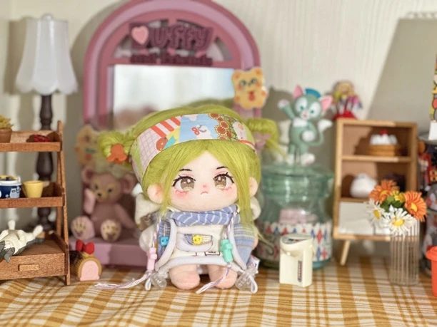 丑萌造物 10 厘米棉花娃娃抹茶妹妹超可爱迷你礼物