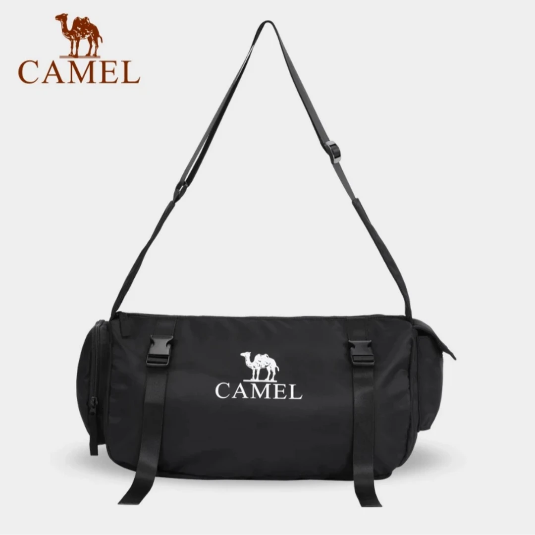 熊猫机能工装包户外运动休闲健身包多功能潮流单肩包N3W3F0D20