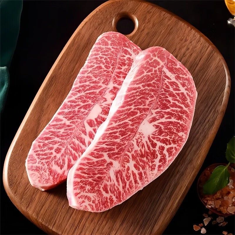 澳进口和牛M9+板腱牡蛎肉1000g原切牛排/烤肉/火锅
