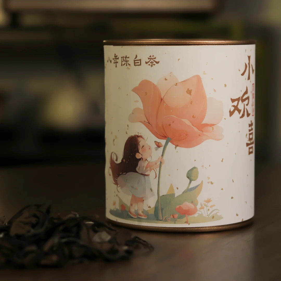 茗器山房 2015年小欢喜老白茶散茶 八年陈清甜蜜香 福鼎白茶 50g