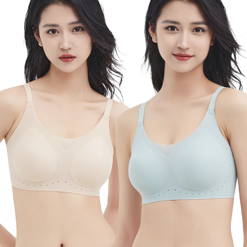 【溜妈专属】 桑扶兰无钢圈无内衣女背心S4071006