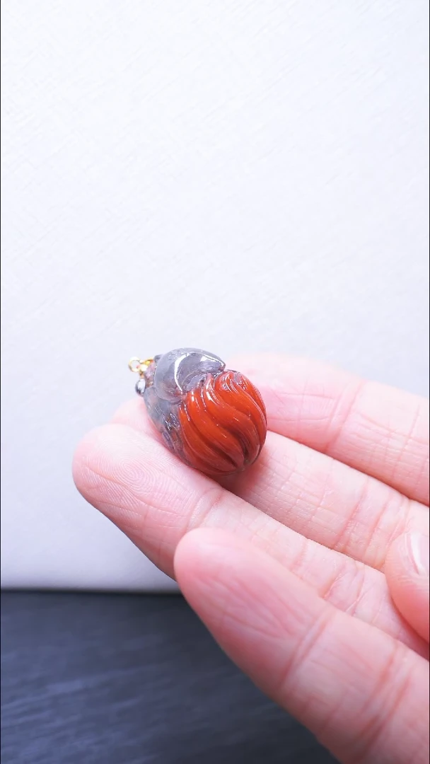 【闪购商品】水晶24-D14号极光荆棘玫瑰趴趴狐未镶嵌多样性