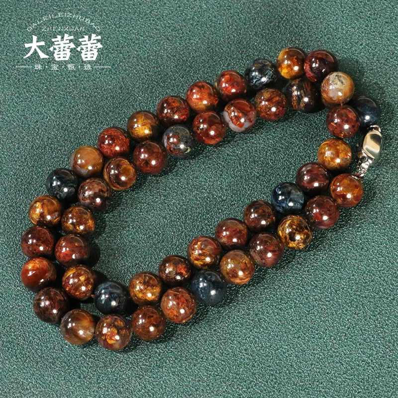 【大蕾蕾推荐】天然木变石   彼得石项链（多样性）