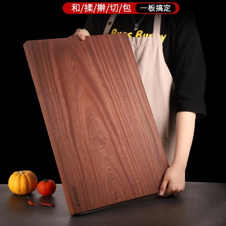 定制乌檀木擀面板家用和面板抗菌防霉实木菜板大号砧板切菜板案板
