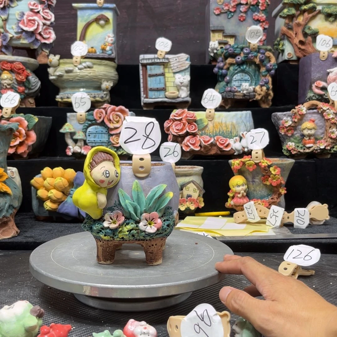 红陶20CM（含）-50CM（不含）抖*