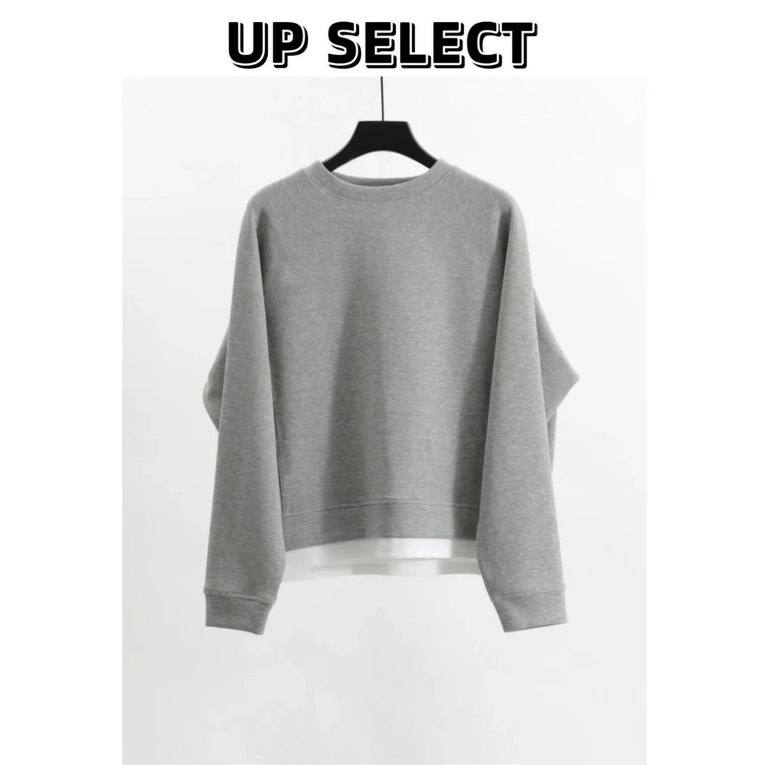 UP SELECT A4914 休闲百搭宽松假两件卫衣 SHILCH17
