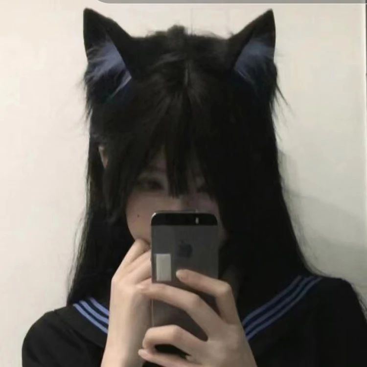 猫娘发箍猫耳朵头饰 cos真立体兽耳KC可爱猫娘耳朵lolita猫系