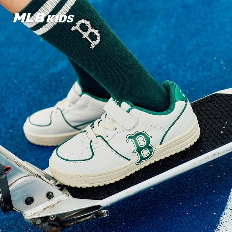 MLB儿童经典复古红绿学长鞋男女童（大码）童鞋七夕浪漫 7ASXJA13N