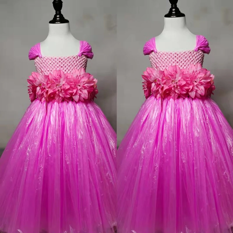 环保演出服花朵裙