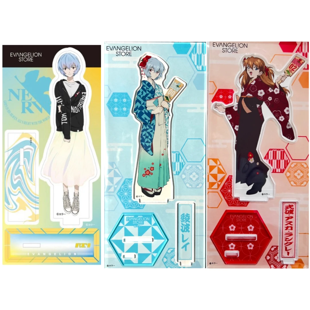 【蘑谷哩】新世纪福音战士eva 绫波丽明日香立牌/长发绫波吧唧徽章