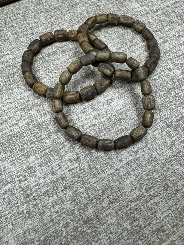 棋楠沉香 绿棋随形桶珠多样性发一0.9/6.1