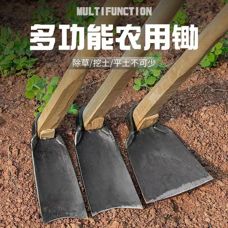锻打锄头弹簧钢锻造锄头专用手工淬火板锄挖锄条锄挖土除草种菜
