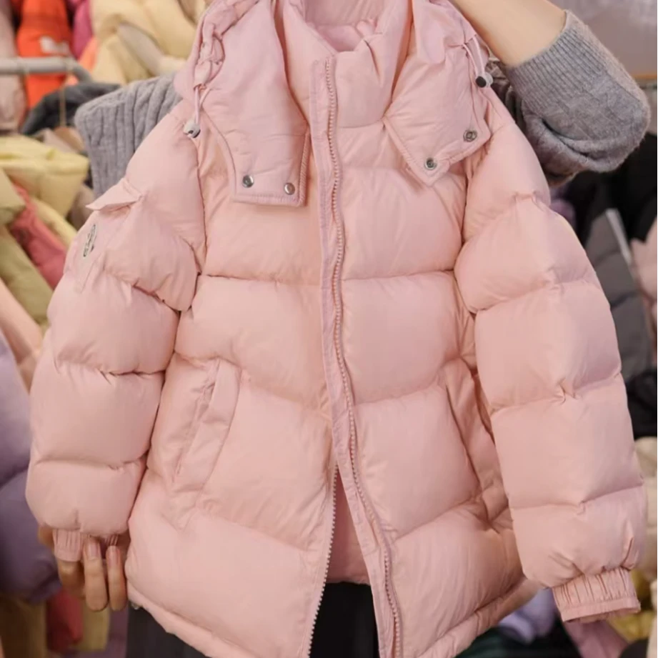 （蒙蒙款）2024新款童装韩版儿童加厚服男女童中大童冬季外套