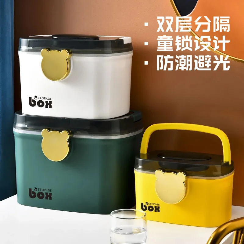 医药箱家用大容量医疗急救箱医护多层药品应急收纳盒家庭装储物箱