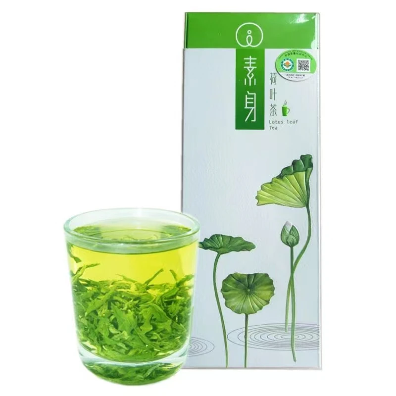洪湖有机荷叶茶/鲜嫩纯荷叶清新冲泡夏季饮茶/有机认证60克原产地