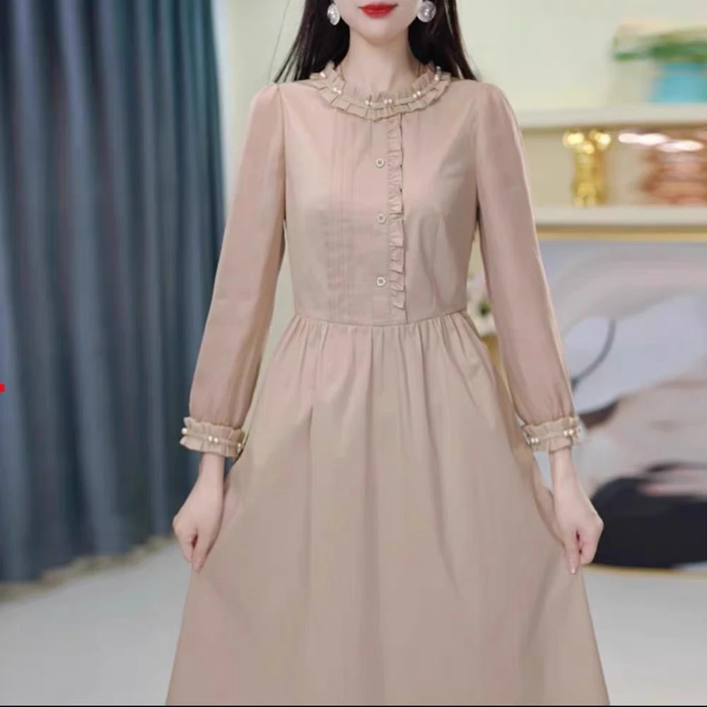 A069时尚气质款女装连衣裙