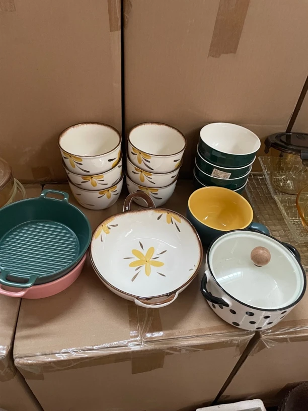 （样品）各种汤碗 盘子 米饭碗 泡面碗