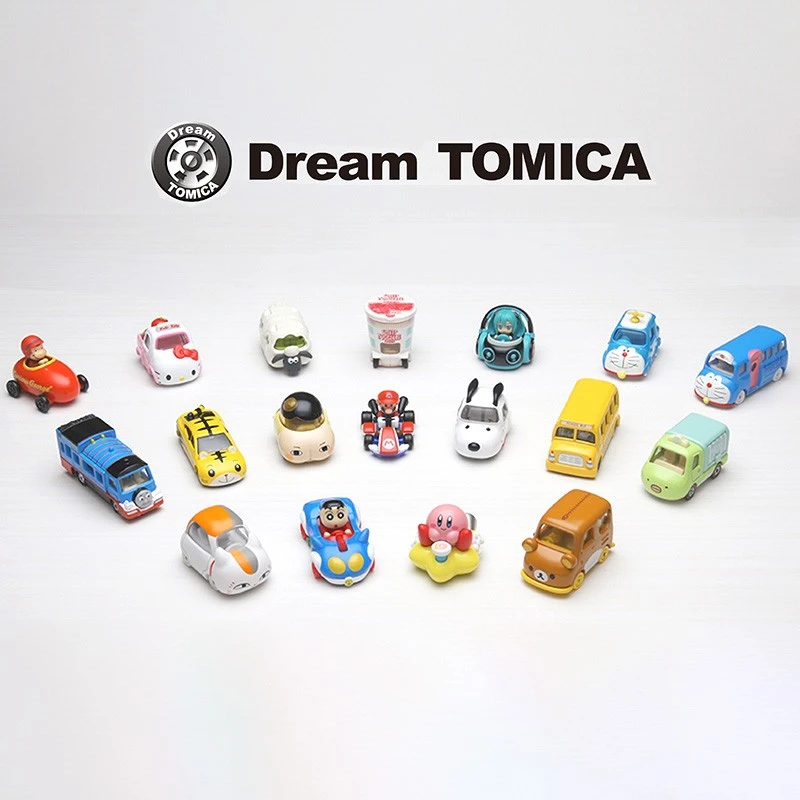 日版TOMY多美卡Dream 梦想 屁屁侦探 初音 马里奥 迪士尼车模玩具