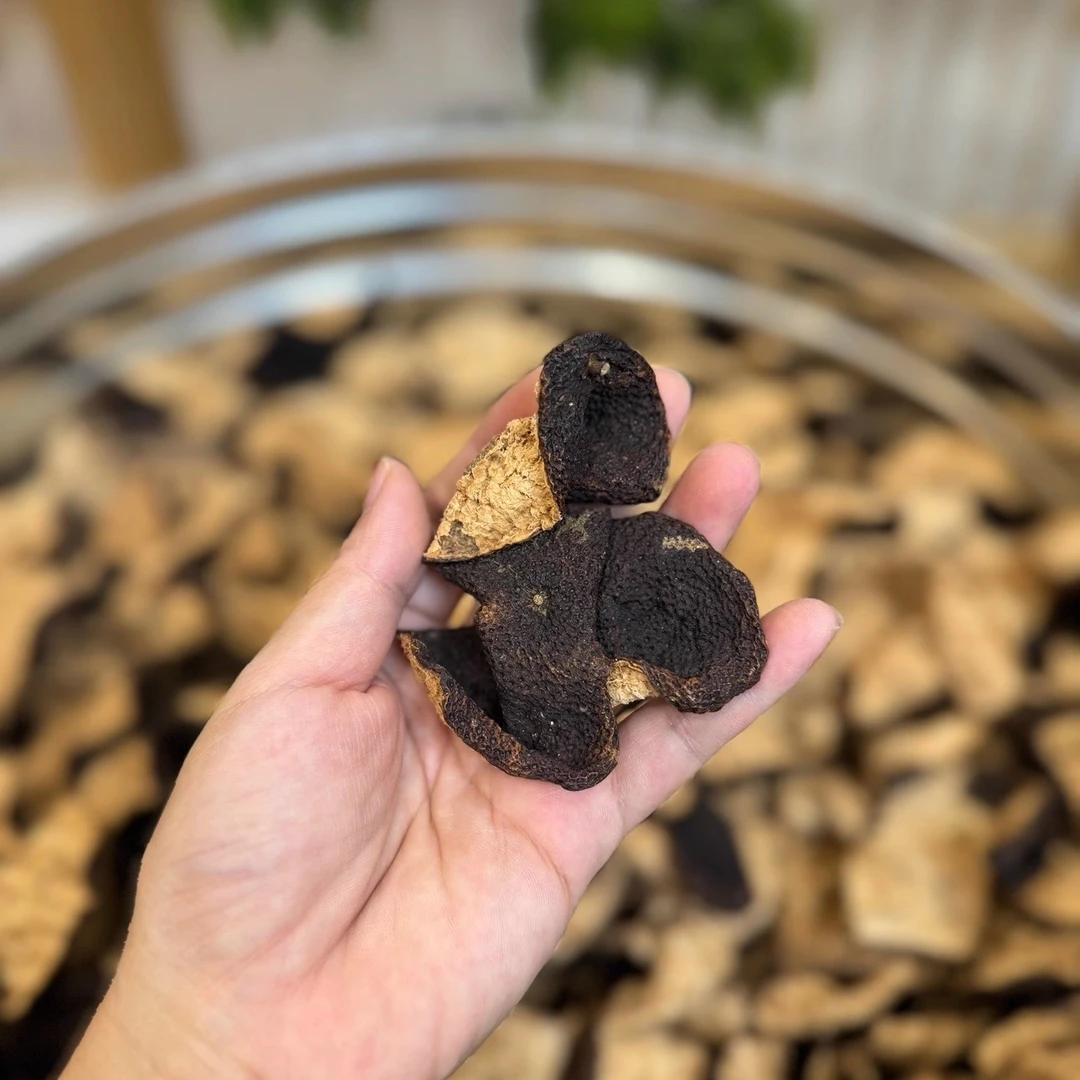 2010年东甲牛比围原枝冬后 一粒柑新会陈皮