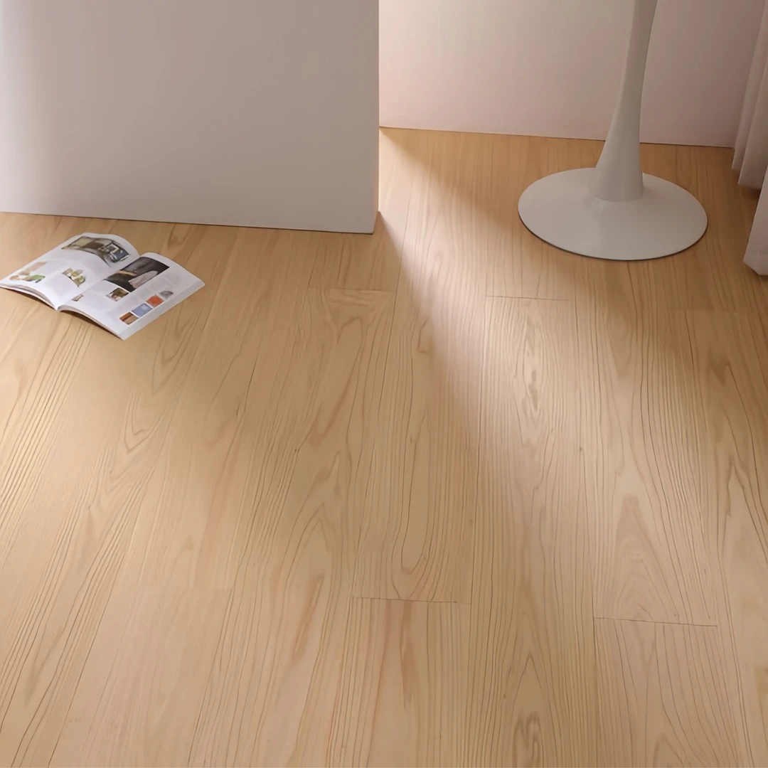纯三层实木地板表层橡木芬兰云杉芯