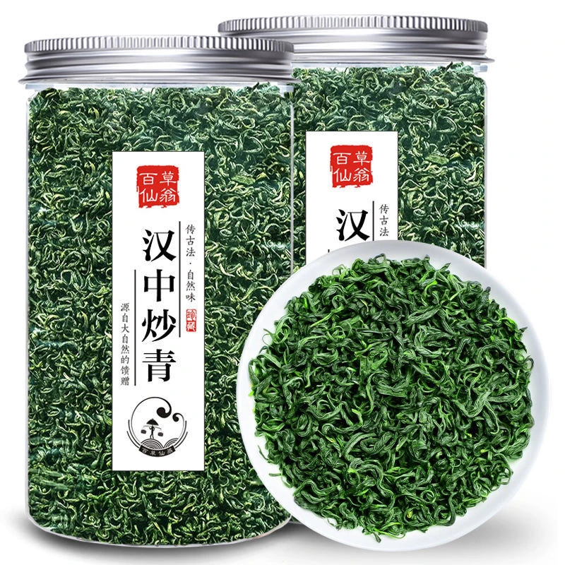 2025新茶叶高山绿茶手工汉中炒青茶浓香型散装陕青茶叶耐泡