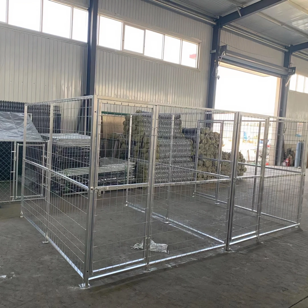 定制大型室外网连体跑笼宠物专用训练基地钢丝网狗笼狗围栏犬舍