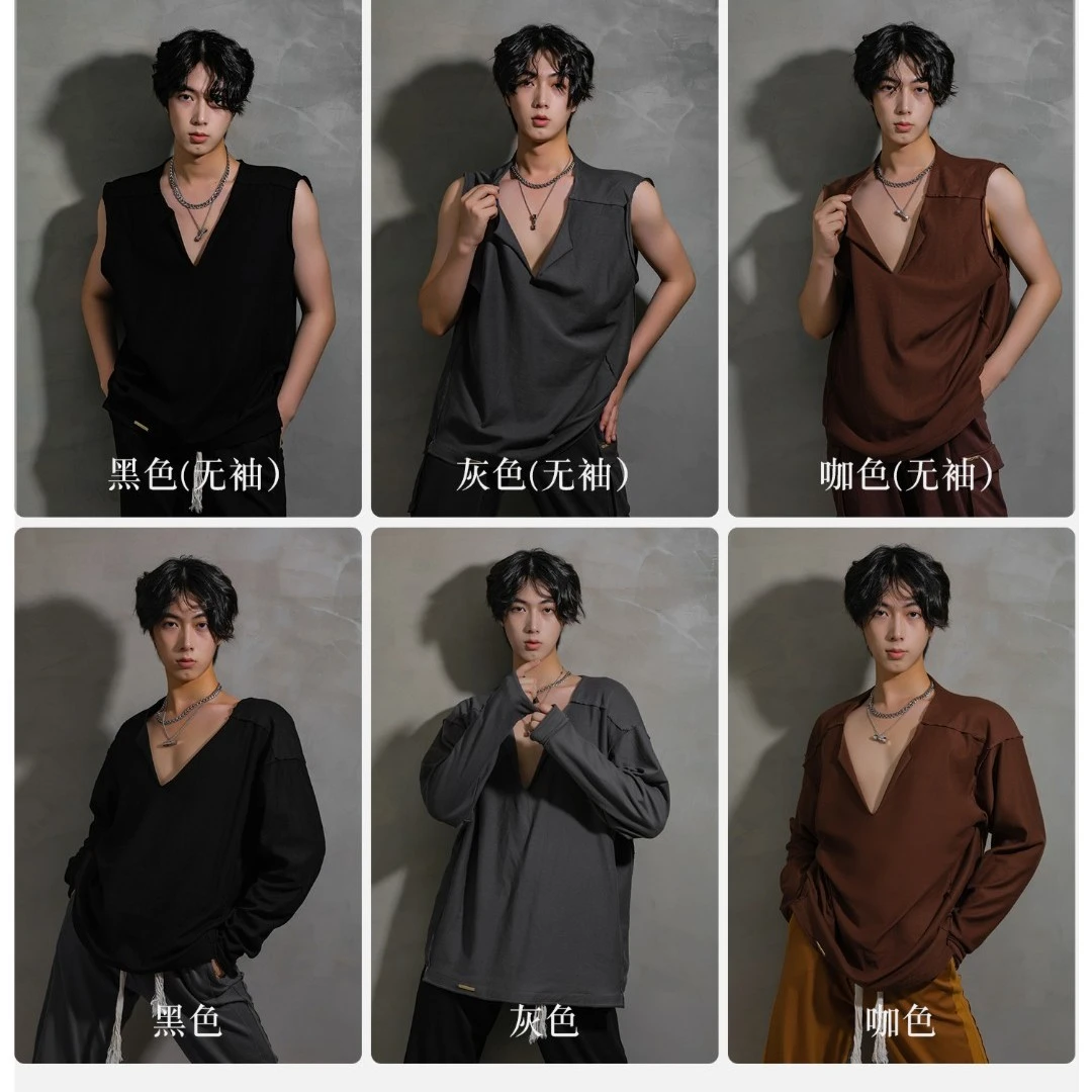 YES拉丁舞服男练功服专用衣服舞衣上衣新款专业拉丁舞上衣YS530