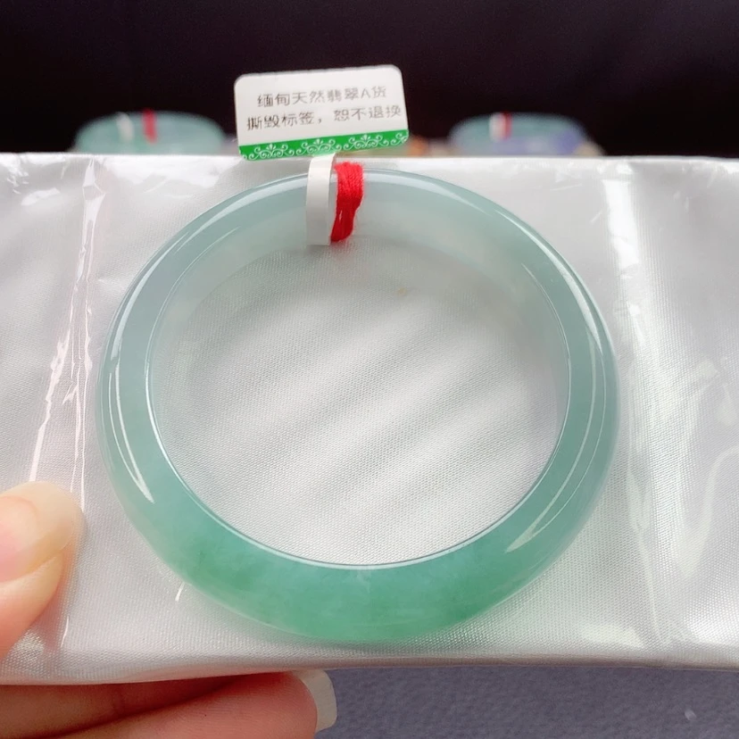 【闪购商品】翡翠手镯未镶嵌天然翡翠手镯
