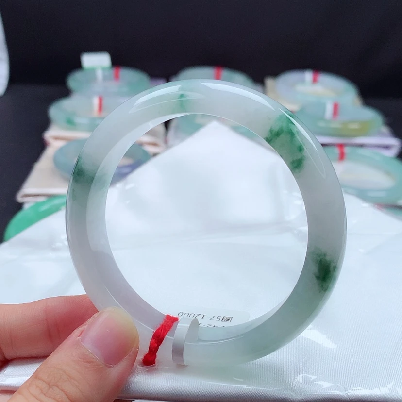 【闪购商品】翡翠手镯未镶嵌天然翡翠手镯
