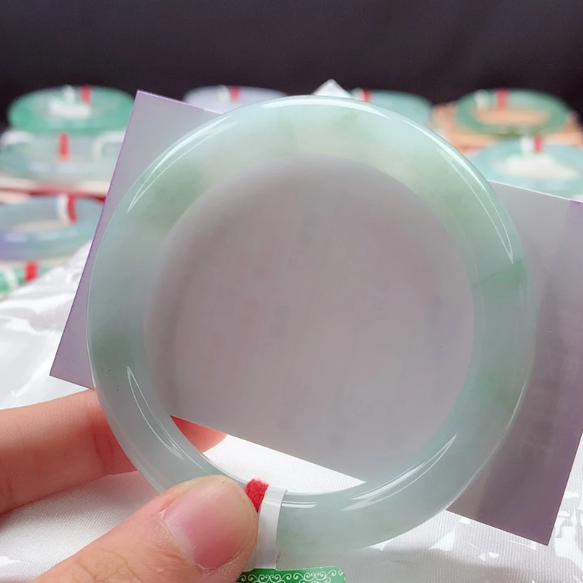 【闪购商品】翡翠手镯未镶嵌天然翡翠手镯