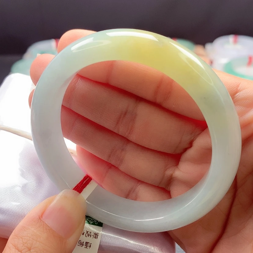【闪购商品】翡翠手镯未镶嵌天然翡翠手镯