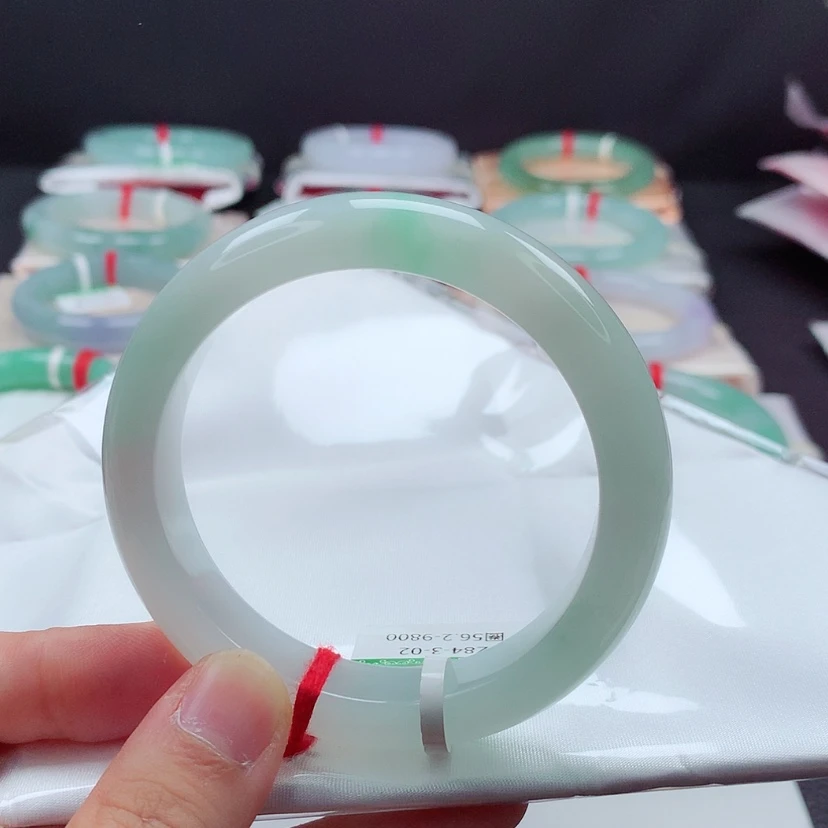 【闪购商品】翡翠手镯未镶嵌天然翡翠手镯