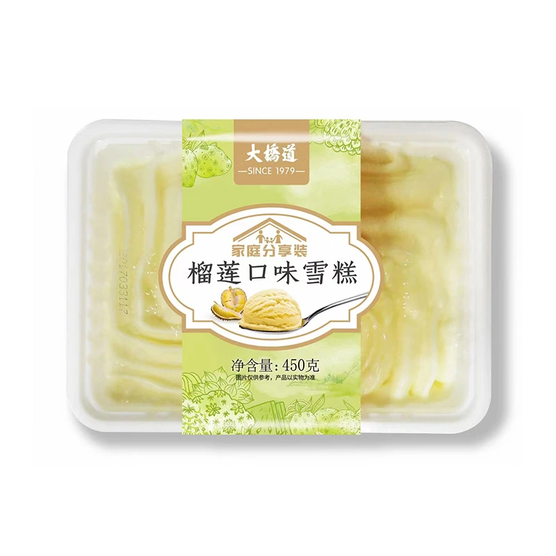 大桥道家庭分享装榴莲口味雪糕 450克