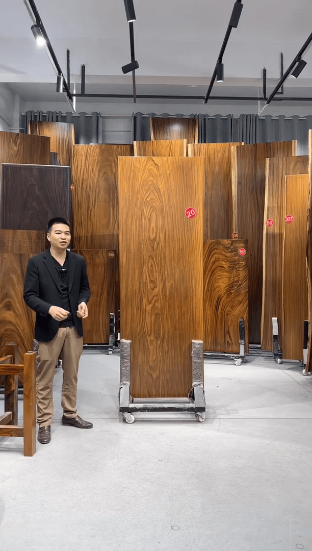 【闪购商品】柚木20号206*72*6送同材质脚架